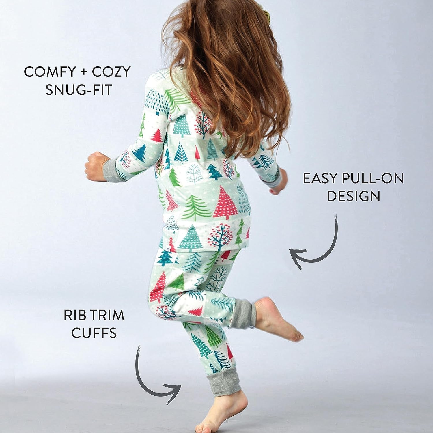 Organic Cotton Holiday Family Jammies Pajamas